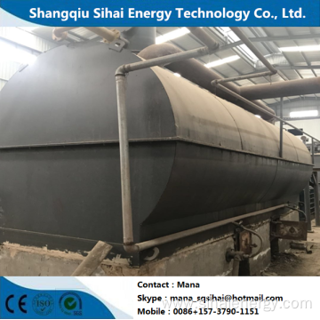 Tire Oil Recycle distillation plant